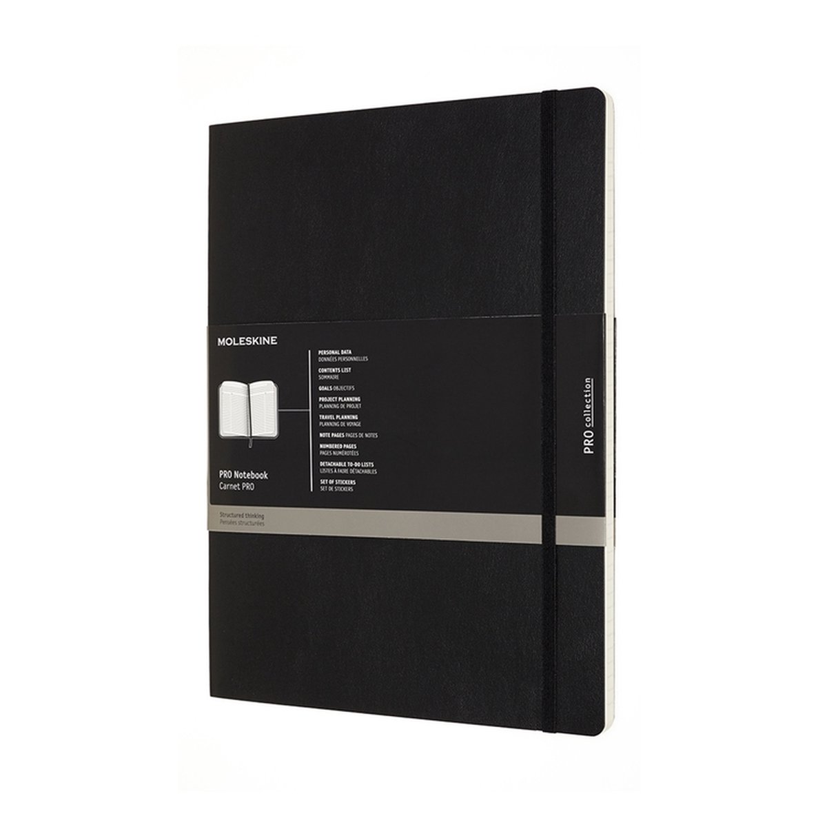 Moleskine Professional Notitieboek - XXL - Softcover - Zwart
