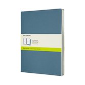 Moleskine Cahier Journals - Extra Large - Blanco - Blauw - set van 3