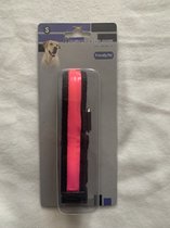 Halsband A LED Kleur Roze maat S 20-30cm Friendly Pet Halsband voor dieren