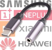 USB-C naar Jack 3.5mm adapter kabel - DAC Chip - Hi-Fi Support - Voor Samsung, Xiaomi, Huawei, Oppo, iPad Air 4, iPad Pro 11 - USB Type C naar Aux - USB C naar audio - USB naar gel