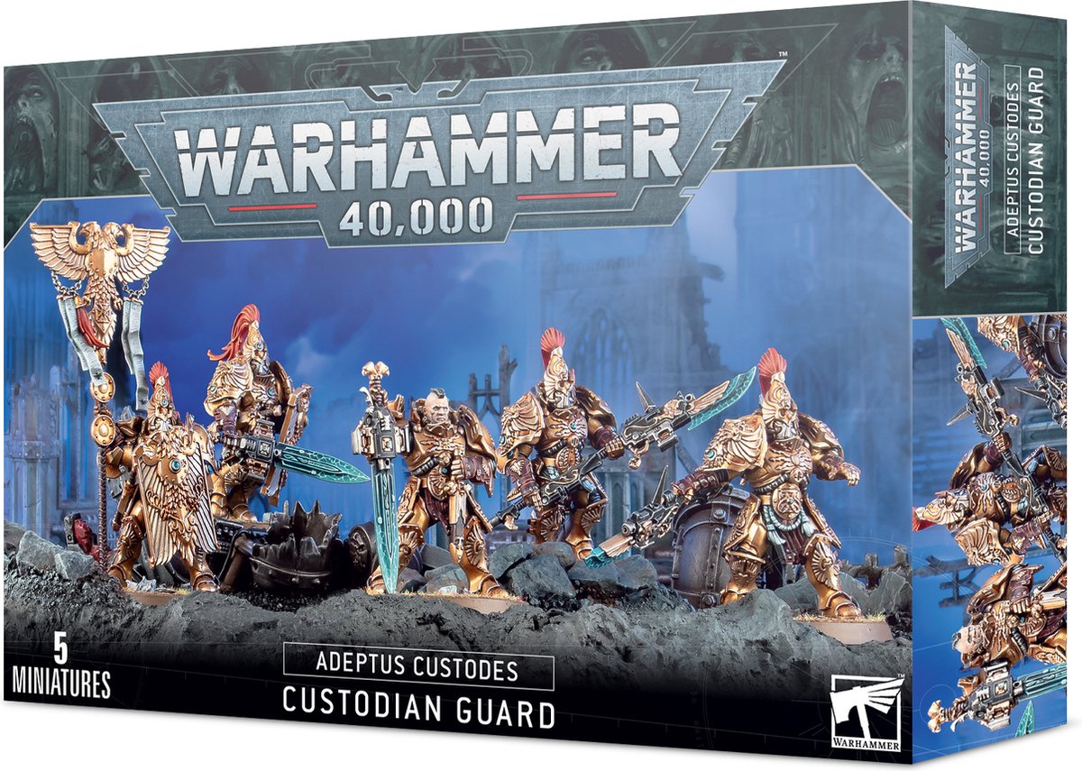 Adeptus Custodes Custodian Guard Squad