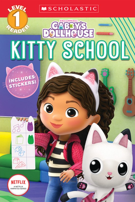 Kitty School (Gabby's Dollhouse, Gabrielle Reyes 9781338804461