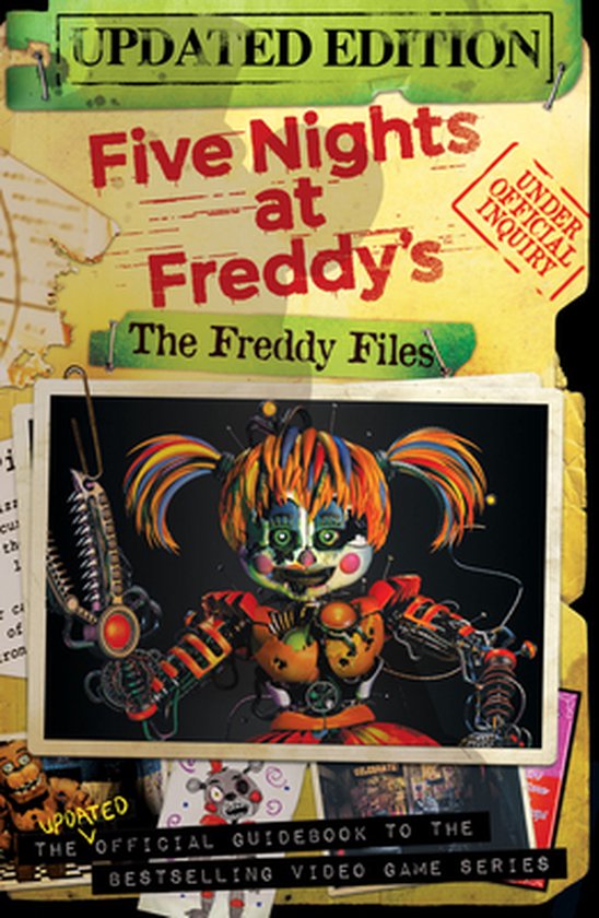 The Freddy Files: Updated Edition (Five Nights At Freddy's) - cover