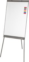 TecTake® Magnetisch Bord - Whiteboard - Schrijfbord Staand - Kantoor Multiboard - Inklapbaar Schrijfbord - Incl. 12 Magneten - Wit