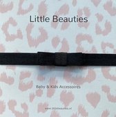 Little Beauties - haarbandje - zwart - baby - peuter - haaraccessoire