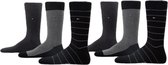 Tommy Hilfiger 6-pack Herensokken Maat 39-42 zwart