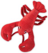 Petshop by Fringe Studio 289646 You're my lobster - Speelgoed voor dieren - honden speelgoed – honden knuffel – honden speeltje – honden speelgoed knuffel - hondenspeelgoed piep -