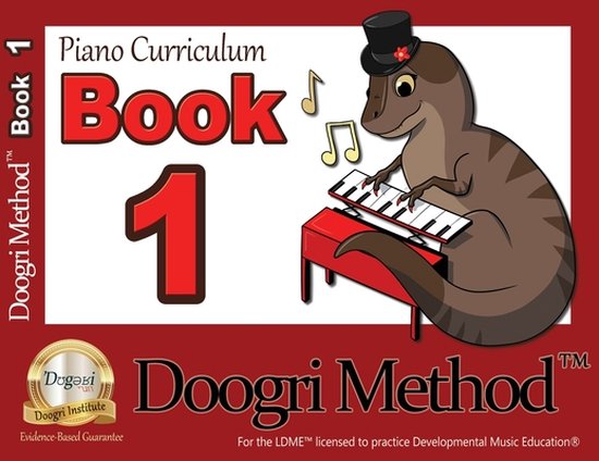 Red-The Doogri Method(TM) Piano Curriculum - cover