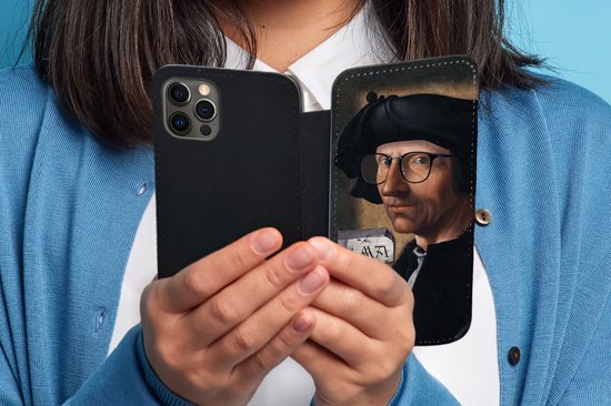Étui pour téléphone Bookcase iPhone 12 Pro Max - Art - Maîtres anciens - Jacob Cornelisz van Oostsanen - Avec compartiments - Étui portefeuille avec fermeture magnétique