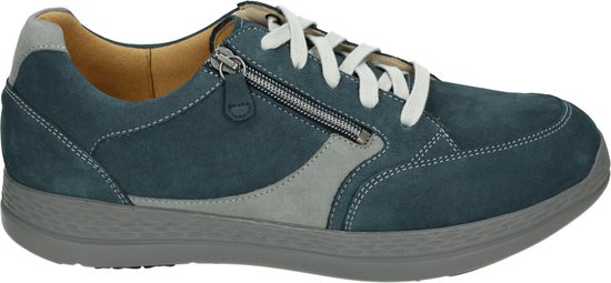 Ganter 259848 - Heren sneakersHeren veterschoenVrije tijdsschoenen - Kleur: Blauw - Maat: 46.5