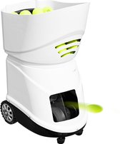 Racketclub Powershot Tennismash 2 - Tennis Ballenmachine te bedienen via mobiele telefoon met Externe Accu - Perfect voor privé gebruik en geven van tennis lessen - Licht ballenkan