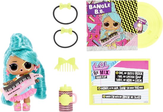 L.O.L. Surprise! Remix Hairflip Tots Serie A - Minipop