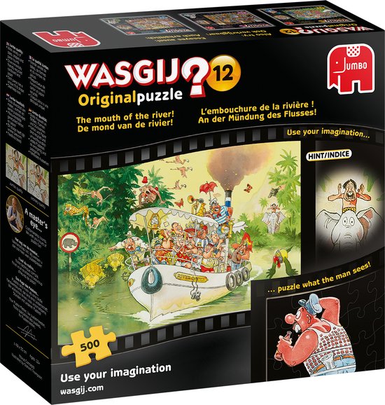 Wasgij Original 12 De Mond Van De Rivier Legpuzzel 500 stuk(s)