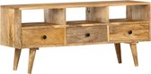 vidaXL Tv-meubel 110x36x50 cm massief mangohout