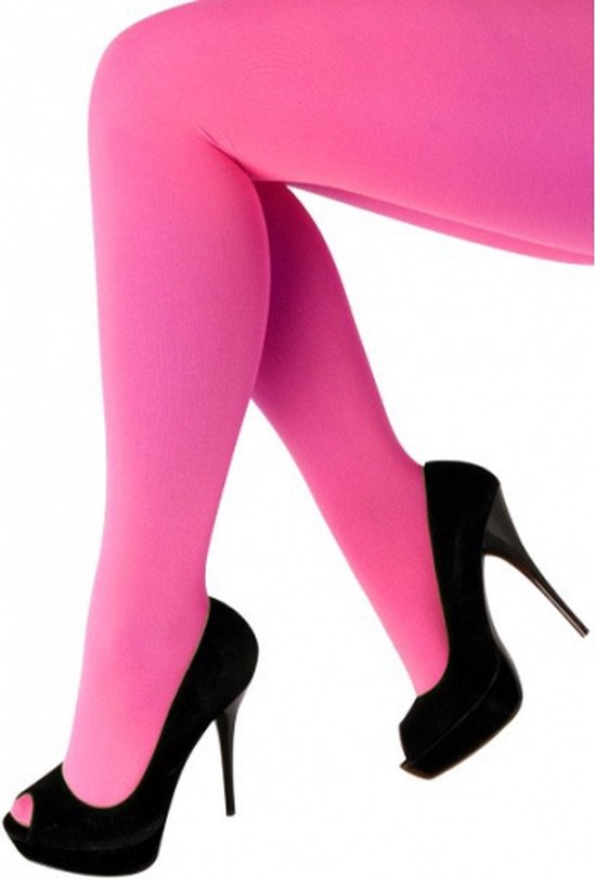 server Interpersoonlijk Benodigdheden Neon roze panty 60 denier | bol.com