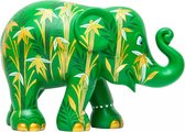 Elephant Parade - Bamboo Forest - Handgemaakt Olifanten Beeldje - 15cm