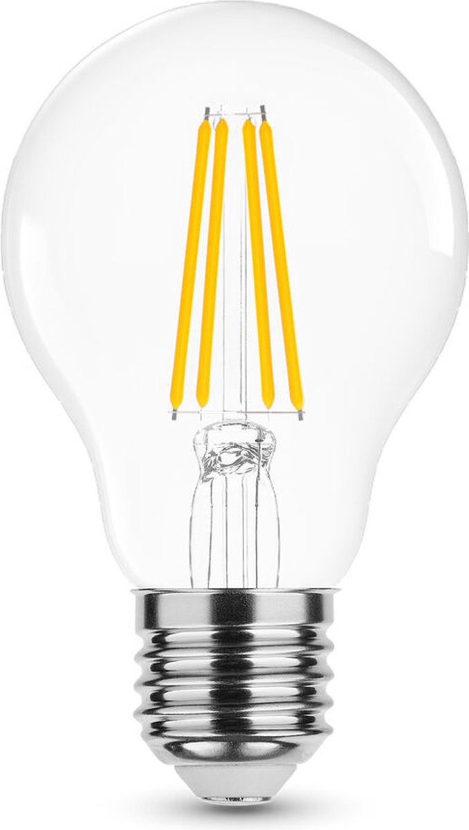 Ampoule à filaments LED A60 blanche Ø 6 cm E27 4 W INVENTIV