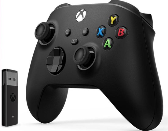 Xbox Draadloze Controller + Draadloze Adapter voor Windows 10