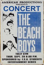 Concertbord - The Beach Boys -20x30cm