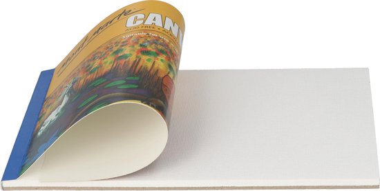 Mont Marte® Canvas blok 10st - 280 grams papier - Schetsboek A5 - Mont Marte