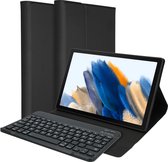 Accezz QWERTZ Bluetooth Keyboard Bookcase Geschikt voor de Samsung Galaxy Tab A8 (2021/2022)