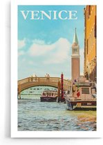 Walljar - Venetië - Muurdecoratie - Poster