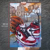 Air Jordan 1 Basketball art print (70x100cm)