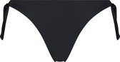 Hunkemöller Luxe Rio Dames Bikinibroekje - Zwart - Maat L
