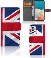 Telefoonhoesje Geschikt voor Samsung Galaxy A53 Wallet Book Case Groot-Brittannië