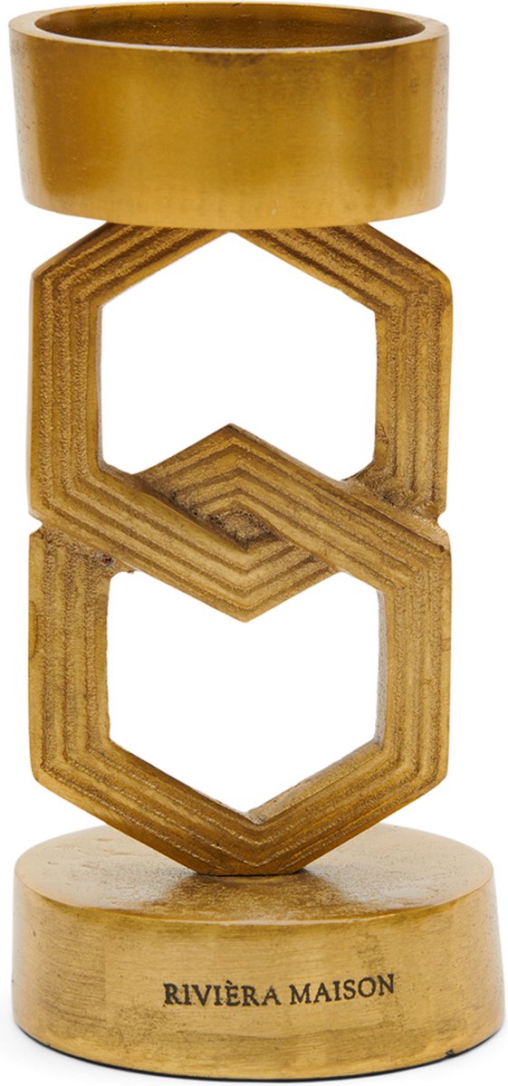 Riviera Maison Kandelaar Goud - RM Camelot Candle Holder L