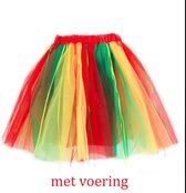 plaats interview Port Verkleedkleding | Harlekijn Rood Geel Groen | Maat 36 - 38 | Volwassenen |  Vrouwen |... | bol.com