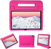 iMoshion Tablet Hoes Kinderen Geschikt voor Lenovo Tab P11 Plus / Tab P11 - iMoshion Kidsproof Backcover met handvat - Roze