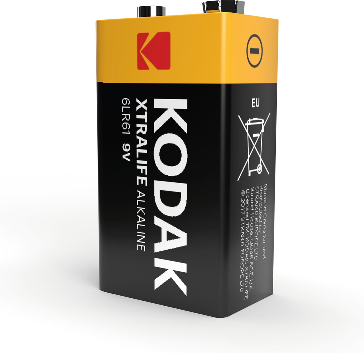 Pile alcaline 9v lr61 marque Kodak xtralife alkaline - Maxi pièces vélo