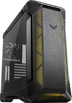 Luxiqo® Computerbehuizing Gaming GT501– Midi-Toren – Atx Toren – Gaming – USB 3.0 – Zwart – LED