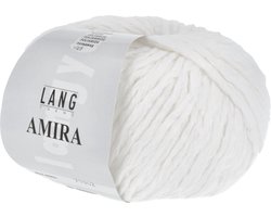 Lang Yarns Amira - 01 wit - Katoen Garen