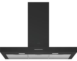 SMEG KBT900AE - Afzuigkap - 90 cm - Antraciet - Wandschouw Afzuigkap - 820 m³/u - LED Verlichting - Energieklasse A