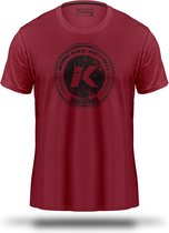 King T-Shirt Logo Rood Medium