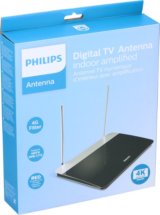 PHILIPS - TV Antenne - SDV6227/12 - Ruisreductie Filter -  Signaalversterking -... | bol.com