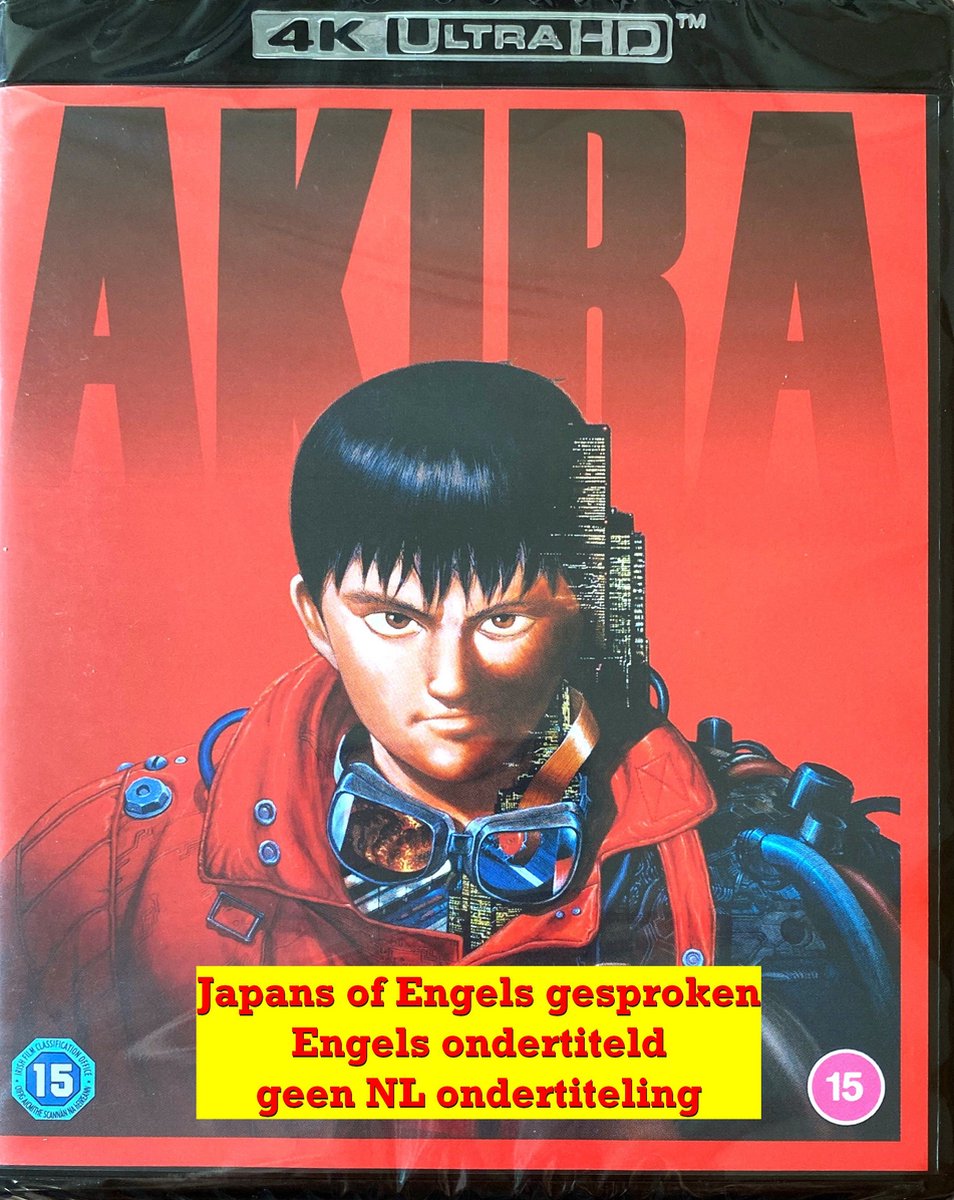 Akira - 4K UHD Blu-ray (regiovrij) + Blu-ray (import)-