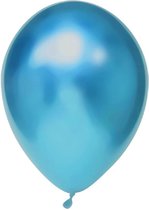 Ballons Chrome Bleu 10 pièces