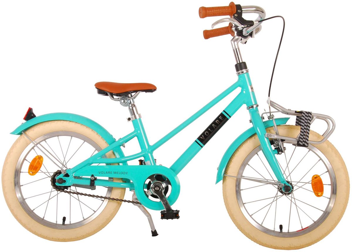 Volare Melody Kinderfiets - Meisjes - 16 inch - Turquoise