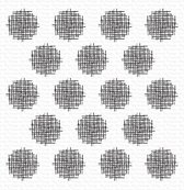 Crosshatch Polka Dot Background Stamp (BG-112)