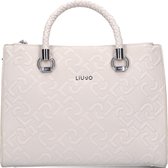 Liu Jo Manh M Satchel Double Handtassen - Wit