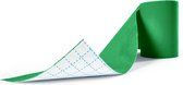 3x PREMIUM kinesiotape sporttape, elastische kwaliteitsbandage / 100% geweven katoen / waterafstotend / rollengte 5 m, breedte 10 cm, kleur: donkergroen