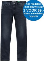 Cars Jeans - Heren Stretch Jeans - Lengte 32 -  Douglas - Regular Fit - Black Blue