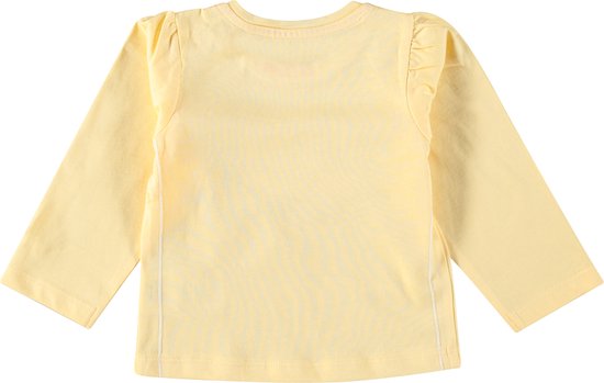 4PRESIDENT Newborn T-shirt - Yellow - Maat 68 - Baby T-shirts - Newborn kleding