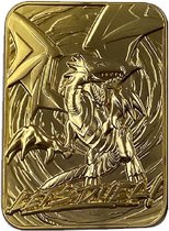 Yu-Gi-Oh! Replica Card Bue-Eyes White Dragon (gold plated)