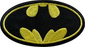 Batman Marvel - Carnaval - strijk embleem - patch - patches - stof & strijk applicatie