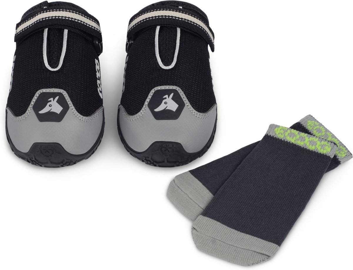 EQDOG Hondenschoen 4Seasons Grijs Maat XS