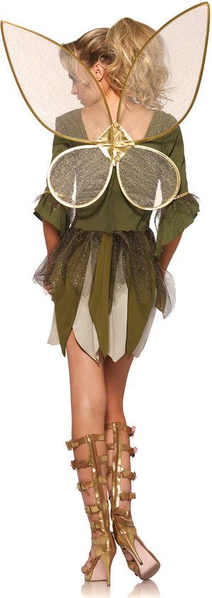 Verlengen eiwit Omgekeerd Tinkerbell Kostuum | Sexy Sprookjes Tinkerbell Gouden Fee | Vrouw | XS |  Carnaval... | bol.com